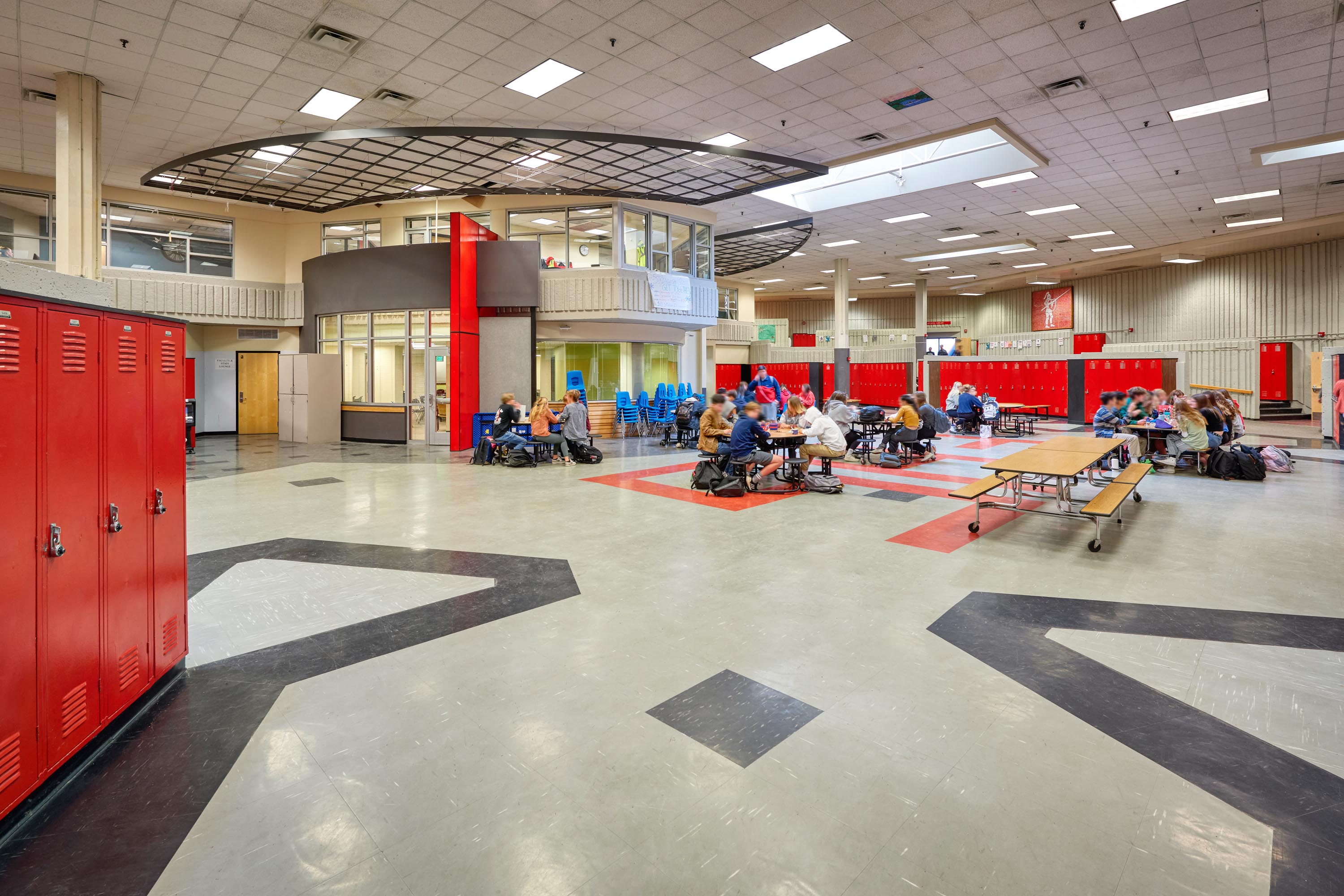 Fairview HS Interior Student Commons 3Kx2K